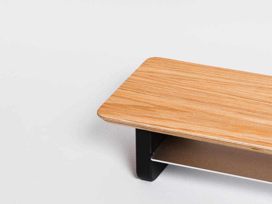 et.moku works 38WOODBASE「凛」 Oak Desk Shelf – MOKU WORKS