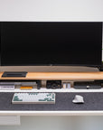 Oak Desk Shelf