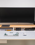 Oak Desk Shelf