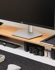 Oak Desk Shelf