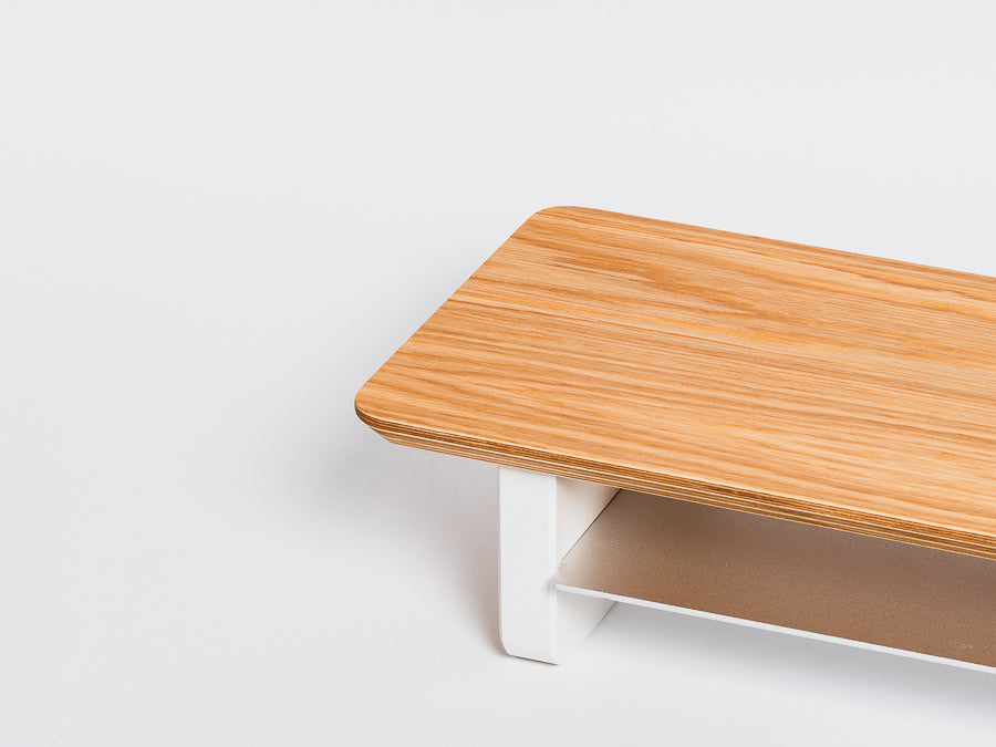 Oak Desk Shelf