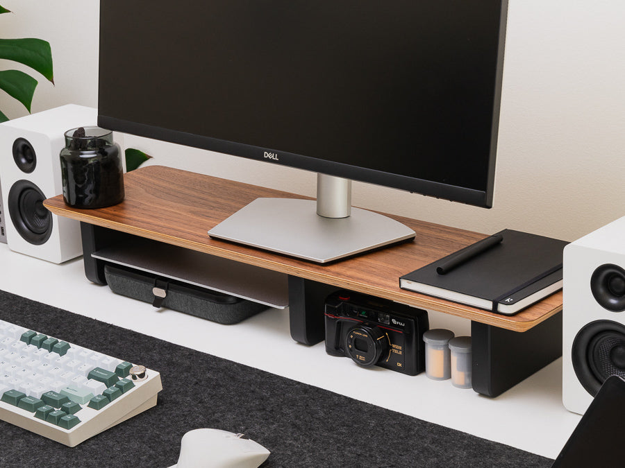 エトモクワークス et.moku works 38WOODBASE comp Walnut Desk Shelf – MOKU WORKS