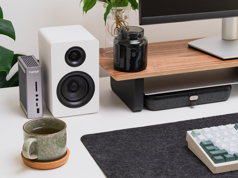Walnut Desk Shelf – MOKU WORKS