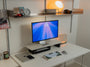 Matte White Desk Shelf