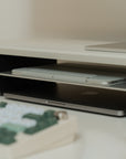 Matte White Desk Shelf