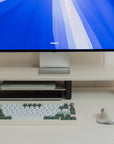 Matte White Desk Shelf